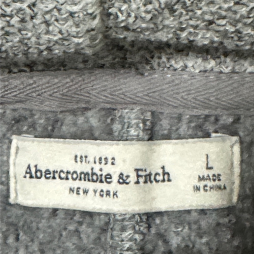 EUC Abercrombie & Fitch 3/4 length sleeve, hi-lo mid to heavy weight  sweater. L - Picture 4 of 7